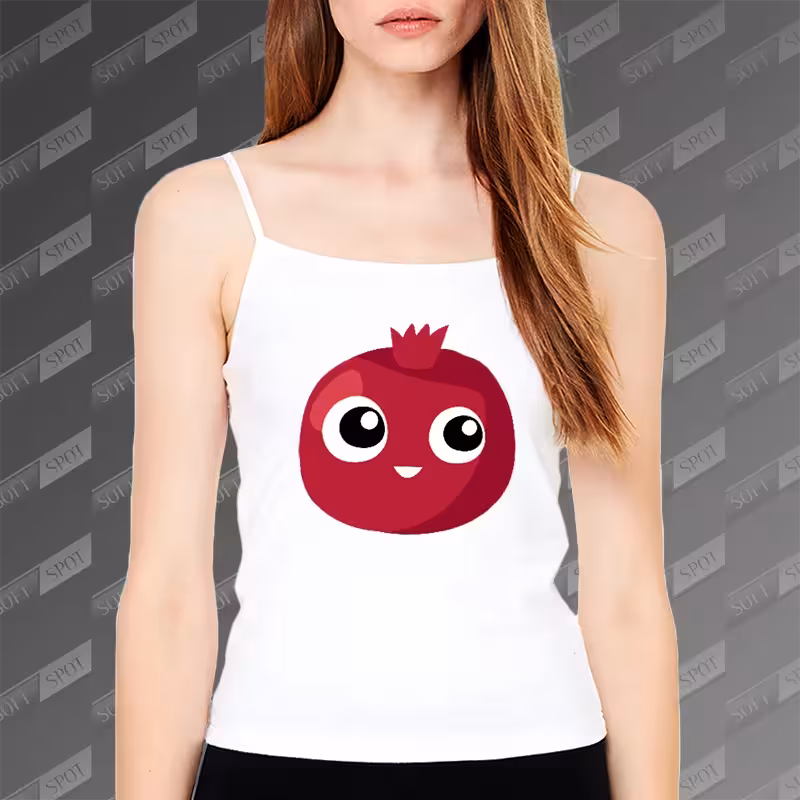 تاپ زنانه طرح  انار کارتونی TS-704