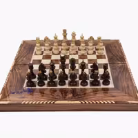 مهره شطرنج چوبی تاج دار کد st2