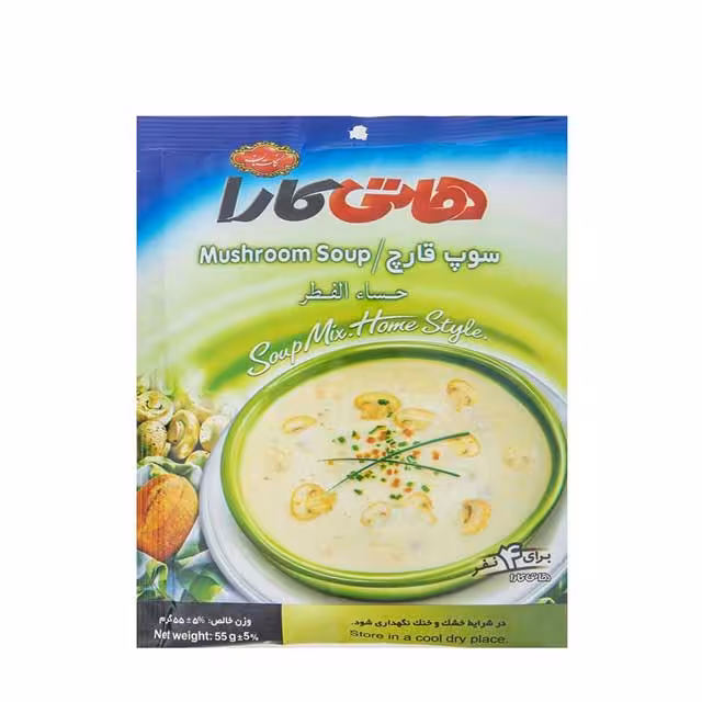 سوپ قارچ هاتی کارا 55 گرمی