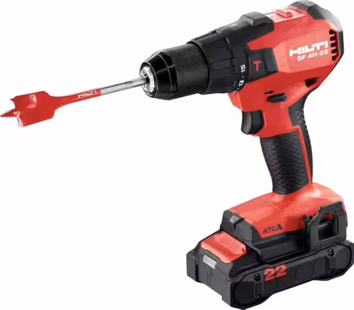 دریل چکشی شارژِی هیلتی SF 4H-22   باتری و شارژر
