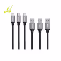 کابل تبدیل USB به USB-C آکی Aukey CB-CMD1 (پک 3 عددی)