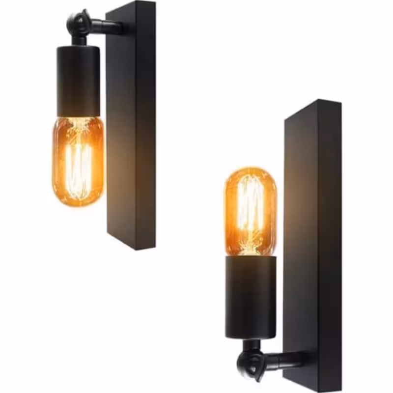 چراغ دیواری مدل متحرک پک دو عددی