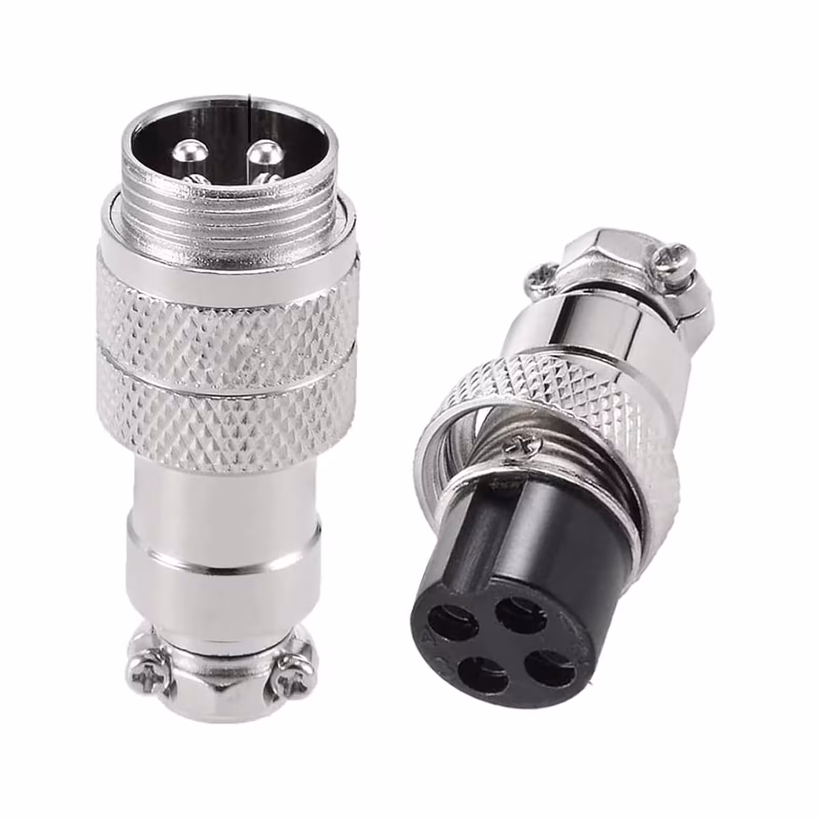 کانکتور نظامی 4 پین GX16 بین راهی