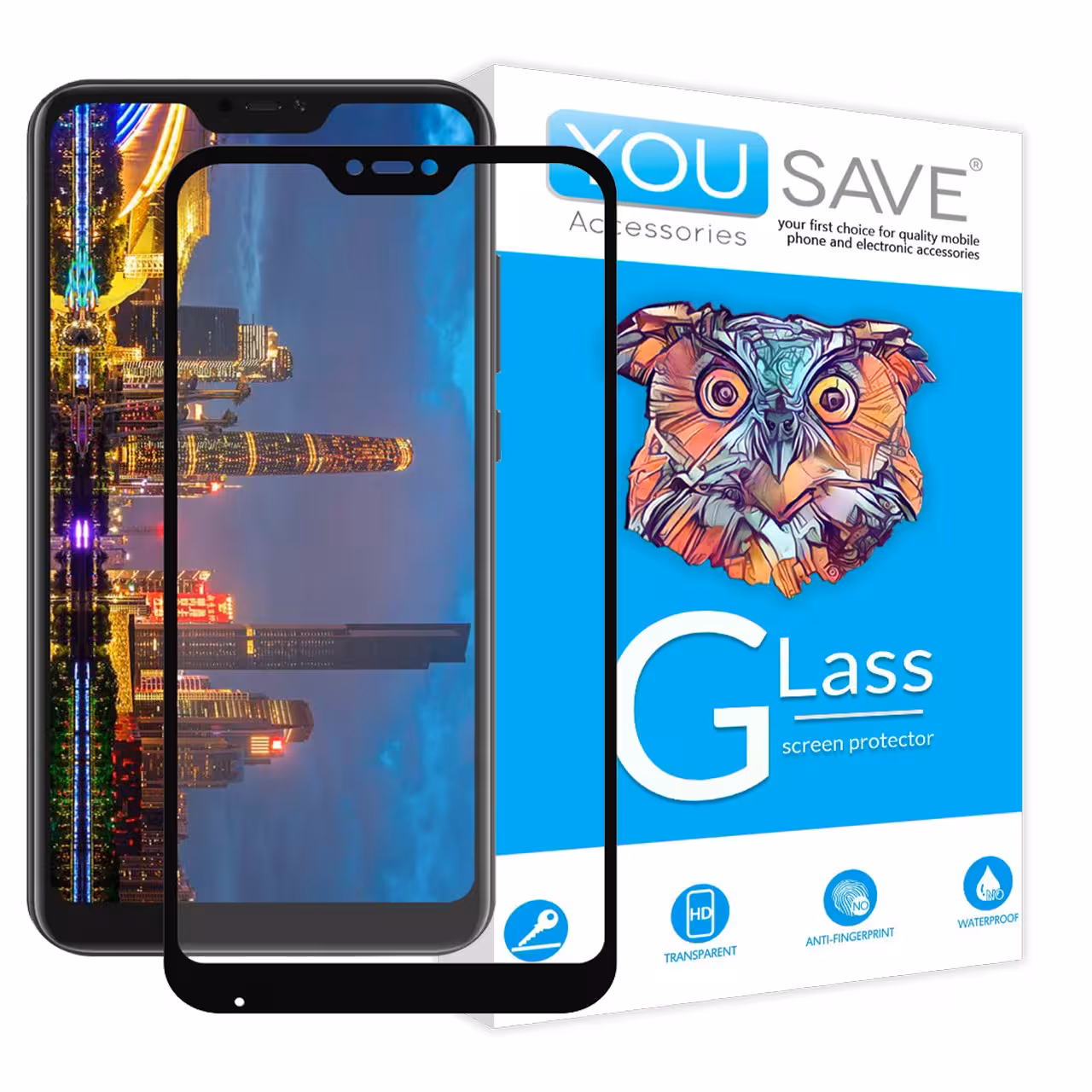 گلس سرامیکی مناسب برای گوشی شیائومی Xiaomi A2 Lite/Redmi 6 Pro