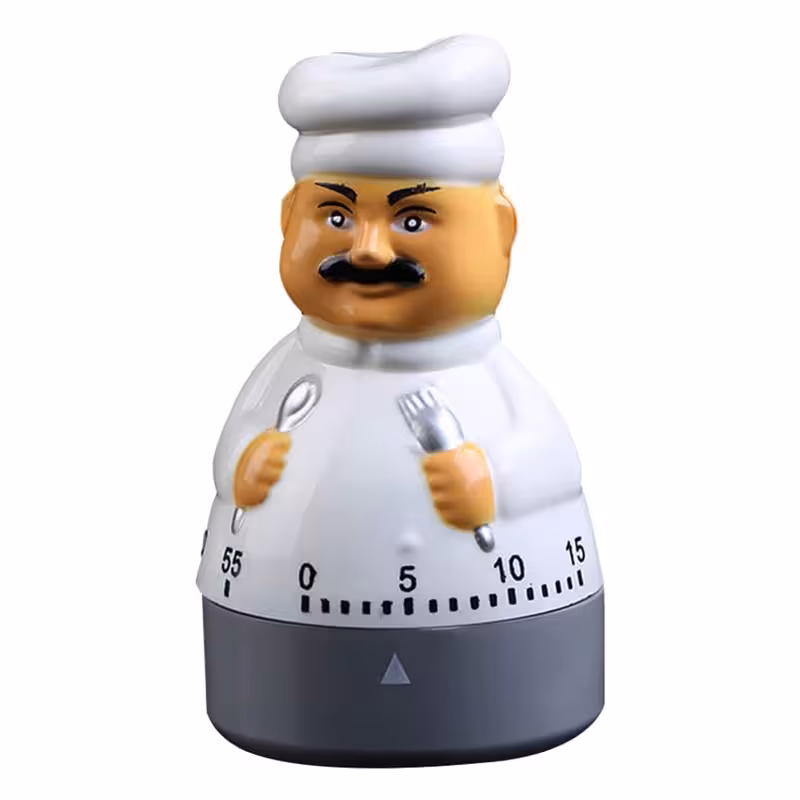 تایمر آشپزخانه مدل 001 طرح سرآشپز | کالا مکس