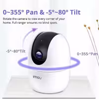 دوربین مداربسته آیمو مدل Ranger 2 3MP K2ep-3H1W بسته دو عددی