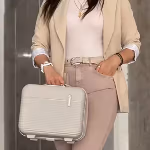 چمدان وارداتی نشکن پاور مدل POWER - PWR40340 XSMALL سایز آرایشی