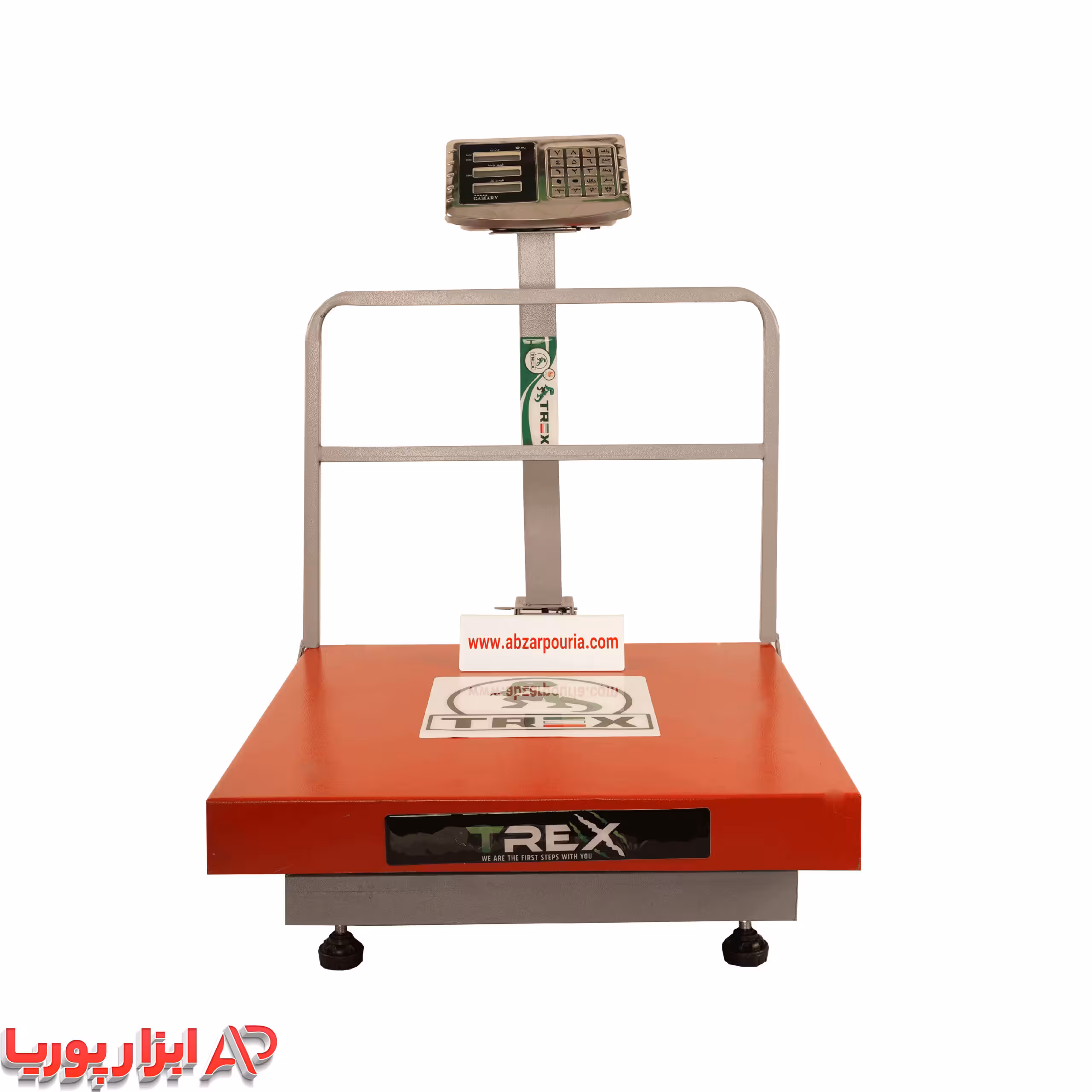 باسکول 600 کیلویی کمری بدنه تیرکس 60*60