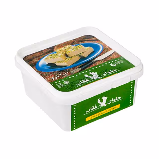 حلوا شکری پسته ای عقاب 250 گرمی