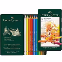 مداد رنگی 12 رنگ فابر کاستل مدل Polychromos
