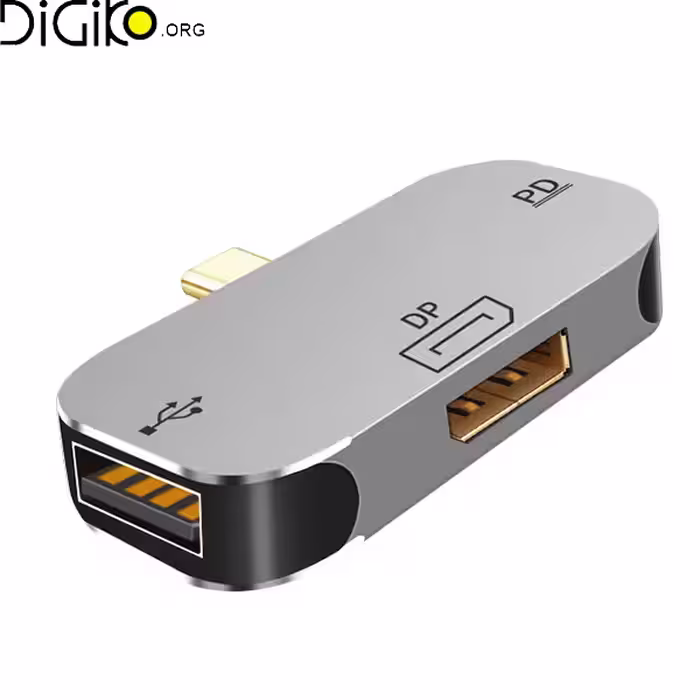 تبدیل سه کاره تایپ سی MINI TECH