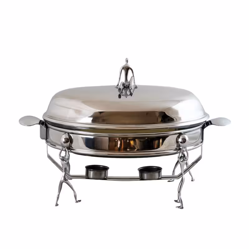 سوفله خوری سالی نو مدل آدمک استیل کد 3009-SS