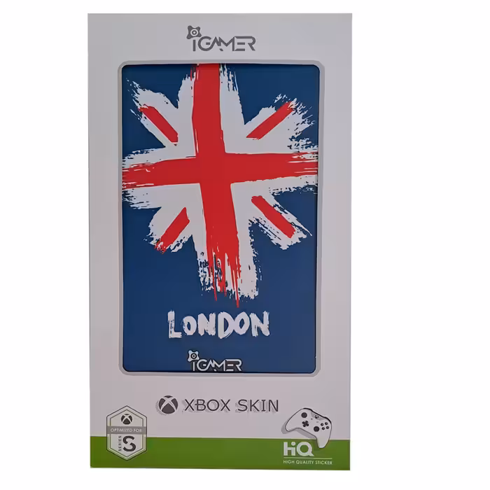 برچسب کنسول بازی ایکس باکس Series S آیگیمر طرح لندن مدل Skins0011 مجموعه 3 عددی