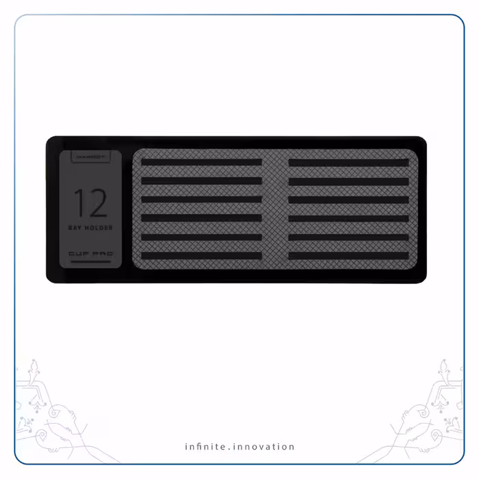 زیر لیوانی ماهوت مدل Light-Walnut-Wood بسته 12 عددی