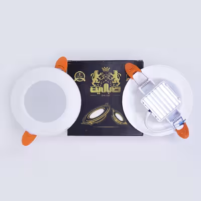 لامپ هالوژن 8 وات صبا لایت مدل دورشیشه بسته 10 عددی