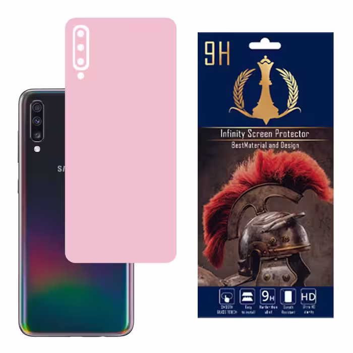 برچسب پوششی اینفینیتی مدل PRO MAX مناسب برای گوشی موبایل سامسونگ GALAXY A70 / A70S به همراه محافظ صفحه نمایش و محافظ لنز دوربین