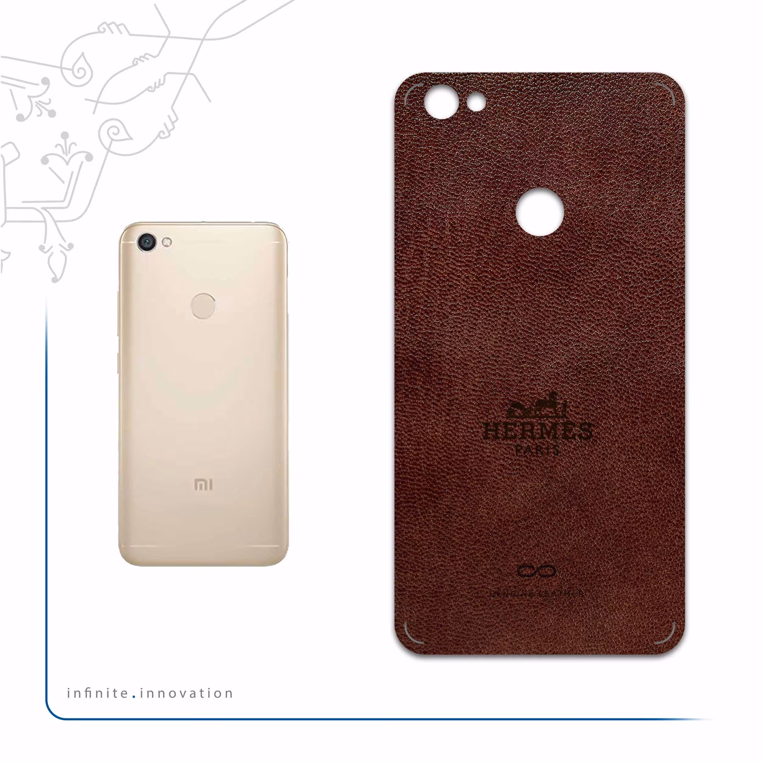 برچسب پوششی ماهوت مدل NL-HRMS مناسب برای گوشی موبایل شیائومی Redmi Note 5A Prime