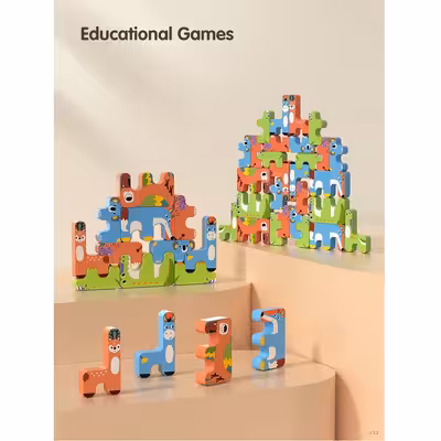 بازی آموزشی توماما کیدز مدل TM-254 مجموعه 15 عددی