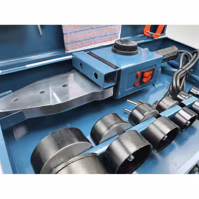 دستگاه اتو لوله پلیمری باس مدل 3000W مجموعه 15 عددی