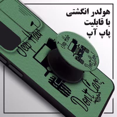 کاور لاین کینگ مدل JIPGEN J2 مناسب برای گوشی موبایل سامسونگ Galaxy A03s به همراه پایه نگهدارنده