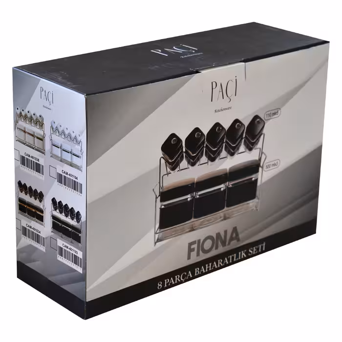  ست جای ادویه 8 پارچه  پاچی مدل Flona-k