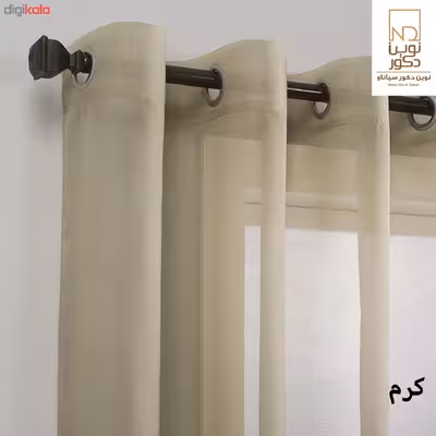 پرده نوین دکور سیاناو مدل ND500 سایز 280 × 140 سانتی متر 