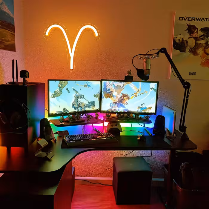 چراغ دیواری مدل نئون NEON-ARIES