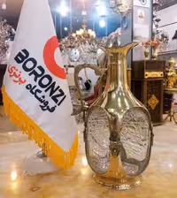 پارچ برنجی هندی 145 شیشه