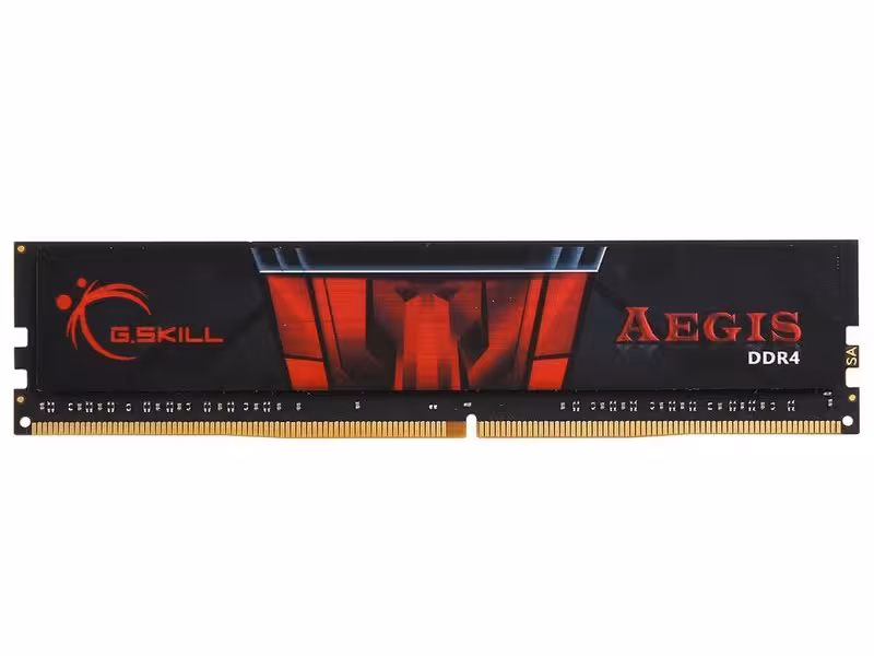 رم دسکتاپ DDR4 تک کاناله 2400 مگاهرتز CL17 G.Skill ظرفیت 4گیگابایت AEGIS