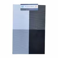 زیر بشقابی PLACE MATS خارجی رنگ های مشکی طوسی