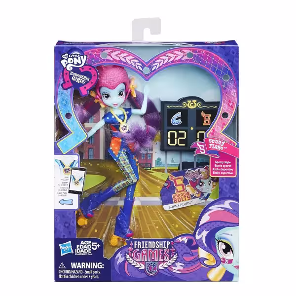 عروسک 23 سانتی Sunny Flare اکوستریا Hasbro