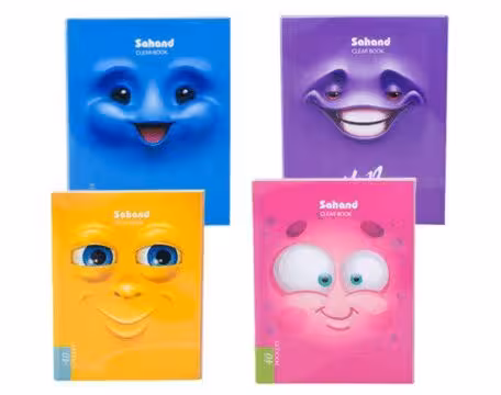 کلیربوک 40 برگ طرح‌دار کد 0274P سهند