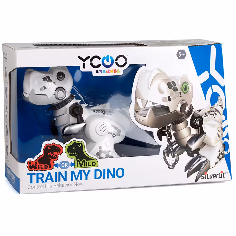 ربات دایناسور کنترلی SilverLit مدل Train My Dinos