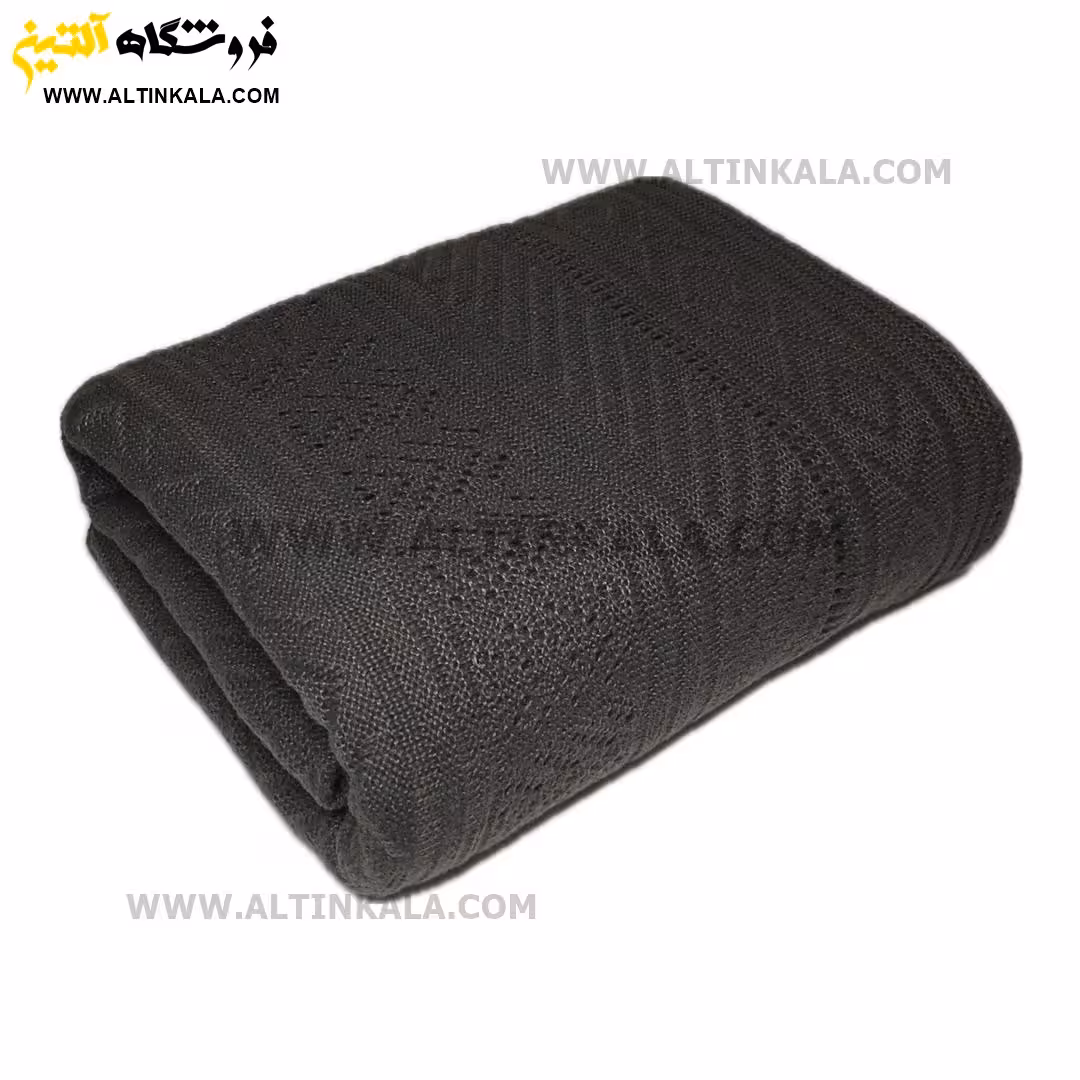 شال مبل بافت (رومبلی) سوپر (تراکم بالا) طرح ارکیده سایز 150×200