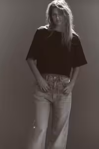 کراپ تیشرت زنانه زارا CROPPED T-SHIRT | تهران زارا TehranZara