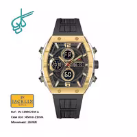 ساعت مردانه دو زمانه اسپرت جَکلین مدل JN-1399521 موتور کوارتز ژاپن سایز 45 میلیمتر