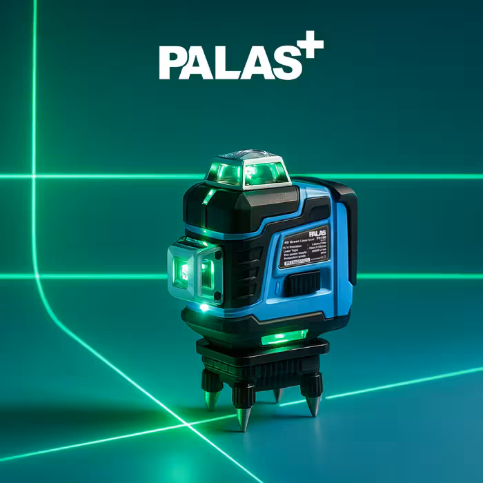 تراز لیزری 16 خط شارژی نور سبز پالاس مدل P5150