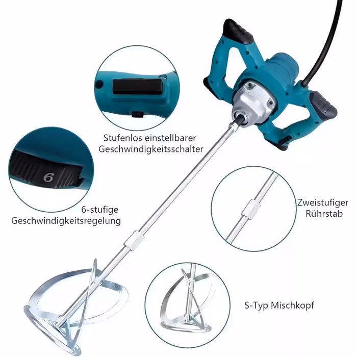 همزن صنعتی شپخ مدل PM1200