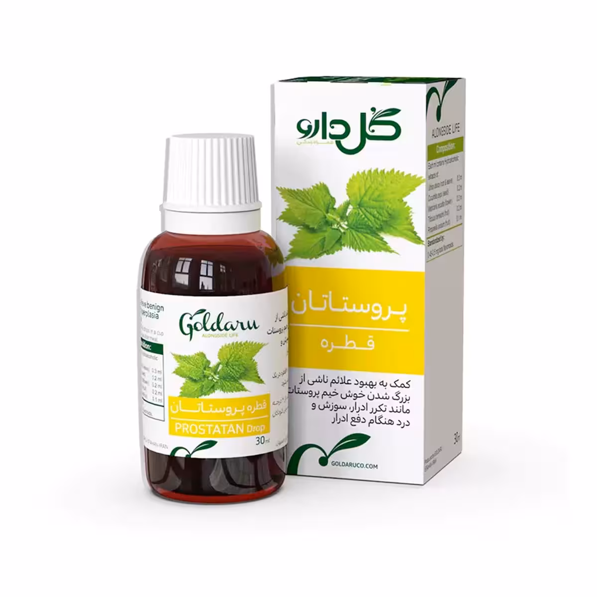 قطره خوراکی پروستاتان حجم 30 میلی لیتر گل دارو