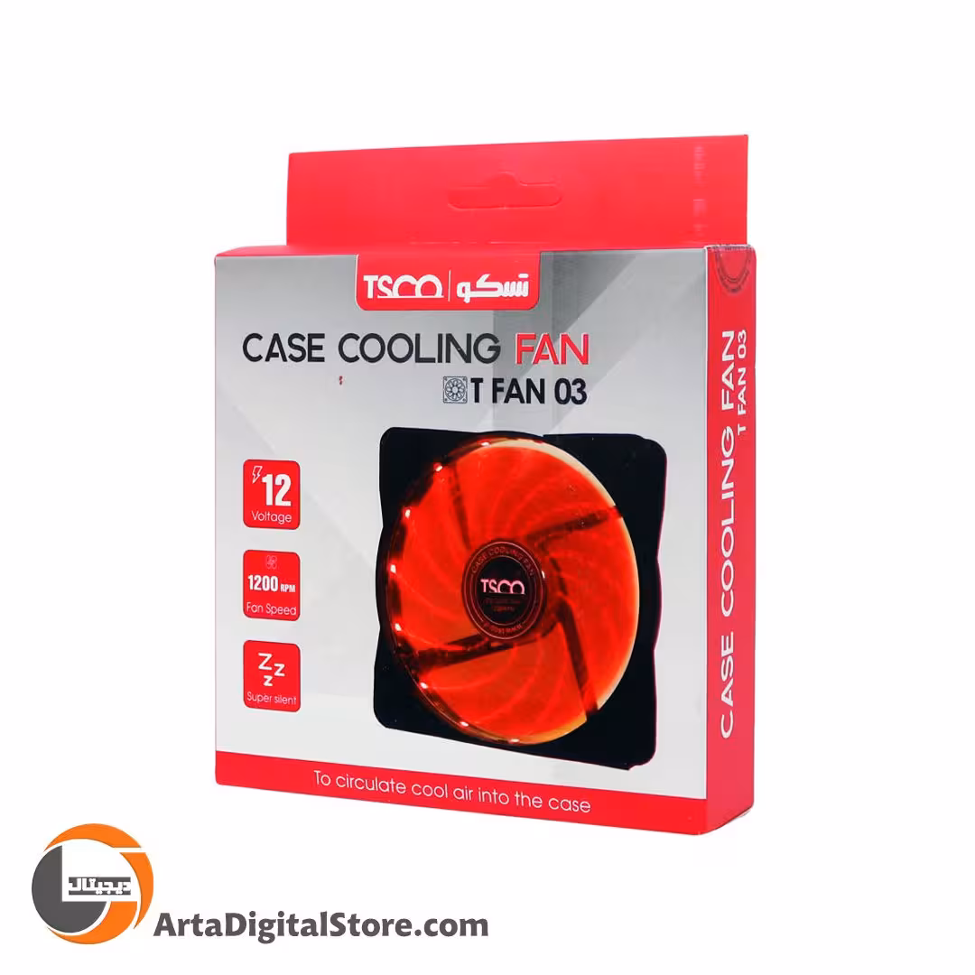 فن کیس تسکو TSCO T FAN 03 12*12