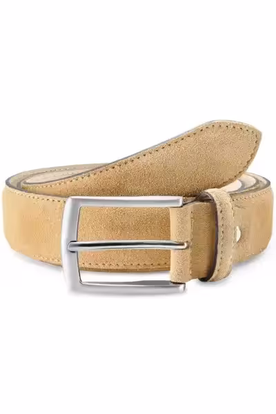 کمربند چرمی اصل سوئدی تیره 3.5 سانتی‌متری - 12197