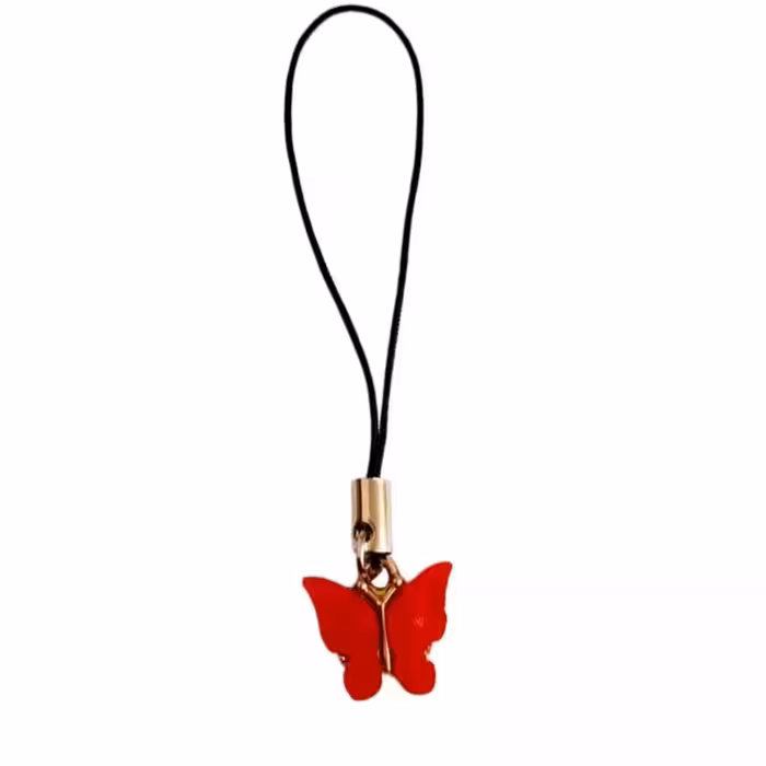 بند نگهدارنده فلش و موبایل مدل پروانه