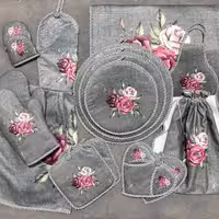 سرویس آشپزخانه مخمل پارمیس 15 پارچه