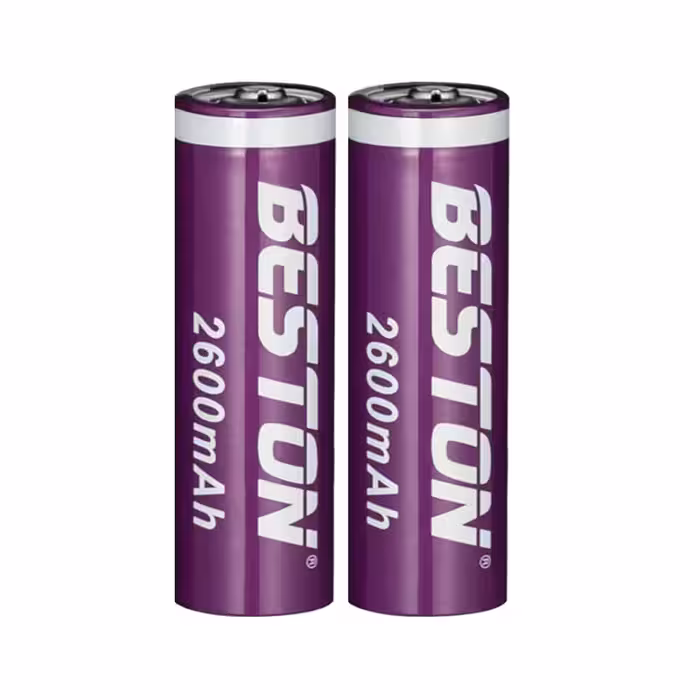 باتری لیتیوم یون بستون مدل IMR18650 ظرفیت 2600 میلی آمپر ساعت بسته 2 عددی