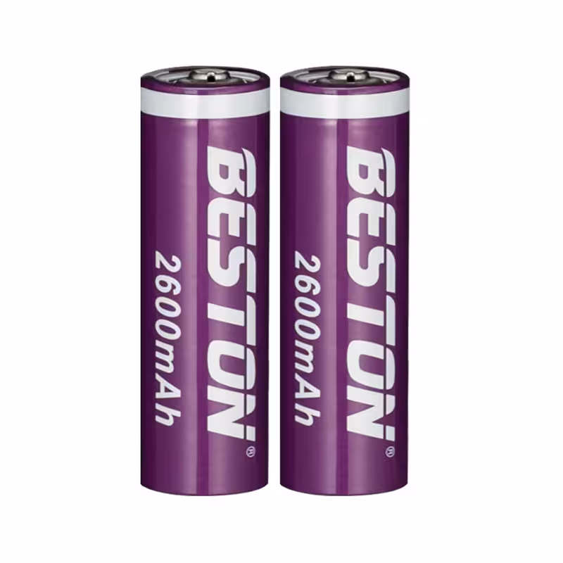 باتری لیتیوم یون بستون مدل IMR18650 ظرفیت 2600 میلی آمپر ساعت بسته 2 عددی