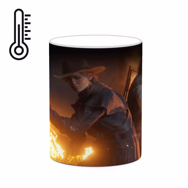 ماگ حرارتی   بازی رد دد Red Dead Redemption II کد mgh30081
