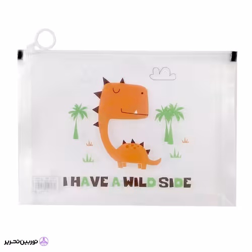 پوشه شفاف A4 زیپ دار