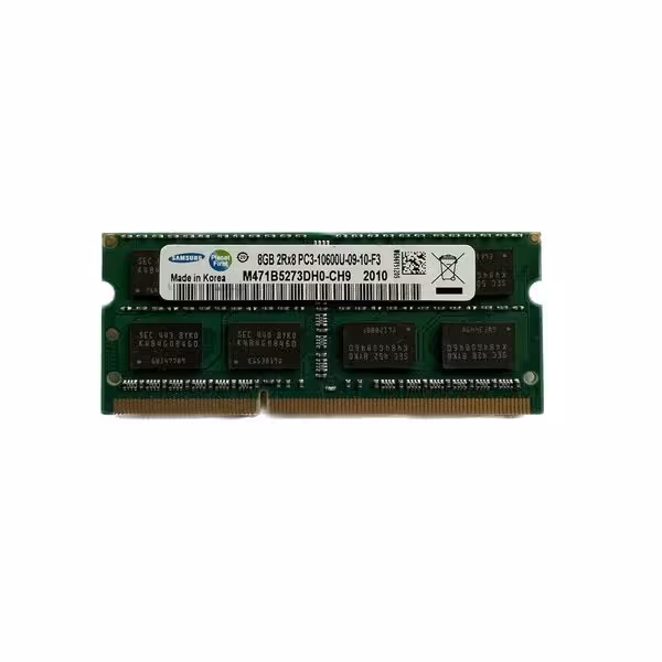 رم لپ تاپ DDR3 تک کاناله 1333 مگاهرتز سامسونگ مدل pc3-10600 ظرفیت 8 گیگابایت | کالا مکس