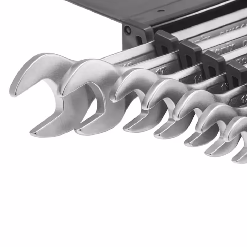 آچار سری 8عددی یکسر تخت یکسر رینگ کیفیRH-2157