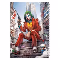 دفتر مشق کارتون جوکر